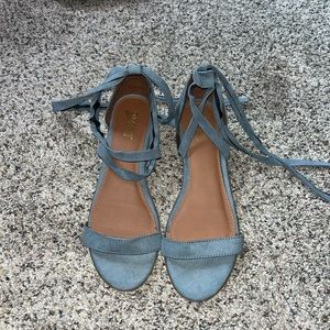 Blue Mini Heel